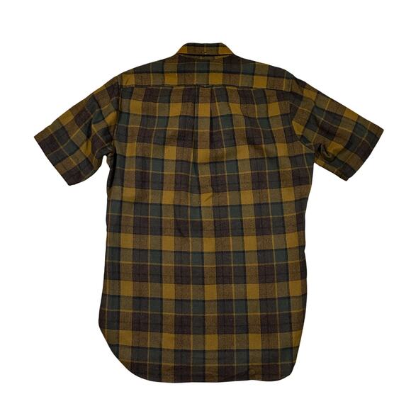 Vintage 70s/80s Pendleton 100% Virgin Wool Short Sleeve Shirt - Picture 2 of 3